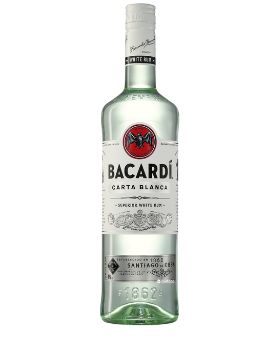 Ром Bacardi Carta Blanca 40% 1 л